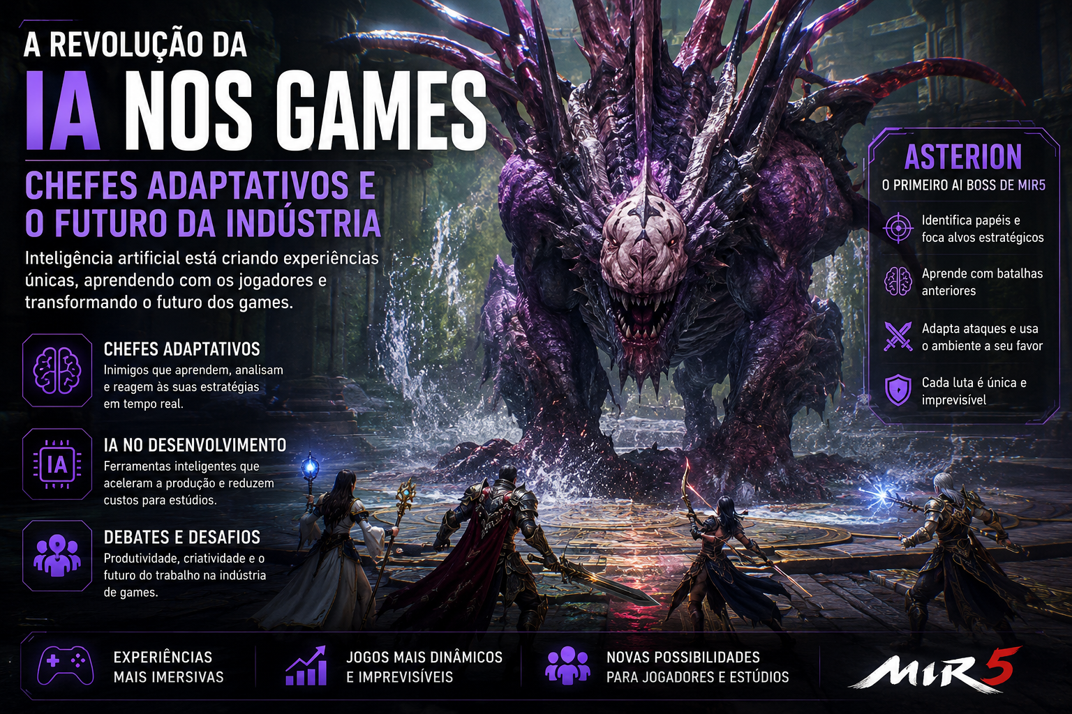 A Revolução da IA nos Games: Chefes Adaptativos, IA Generativa e o Futuro da Indústria