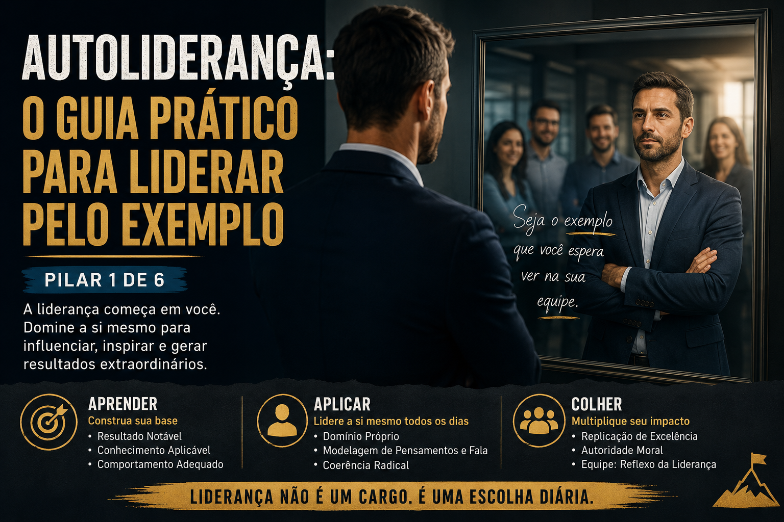 Autoliderança: O Guia Prático para Liderar pelo Exemplo (Pilar 1 de 6)