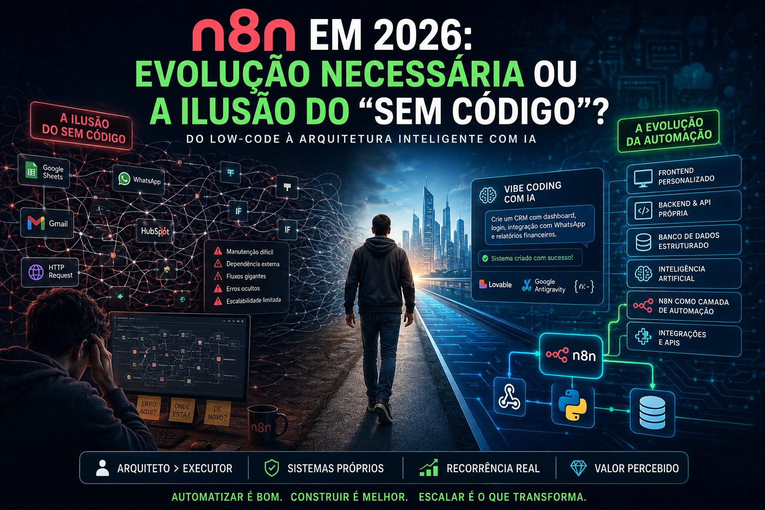 n8n em 2026: Evolução Necessária ou a Ilusão do “Sem Código”?